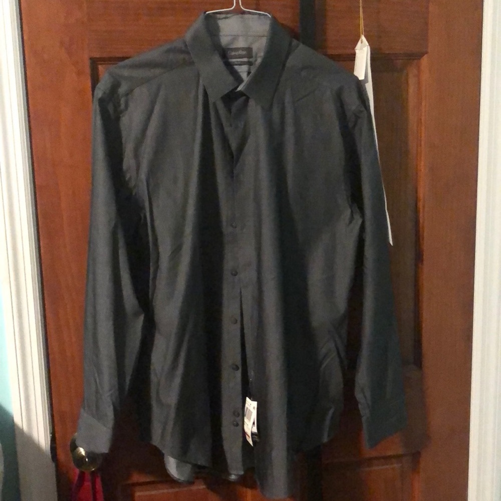 Calvin Klein dress shirt sz 16-16.5 32/33